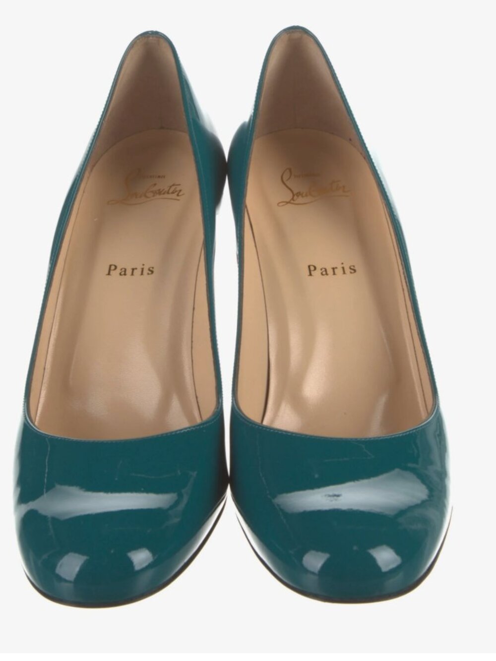 Christian Louboutin Patent Leather Pumps Women's Size: 10.5 | US10.5, IT40.5
